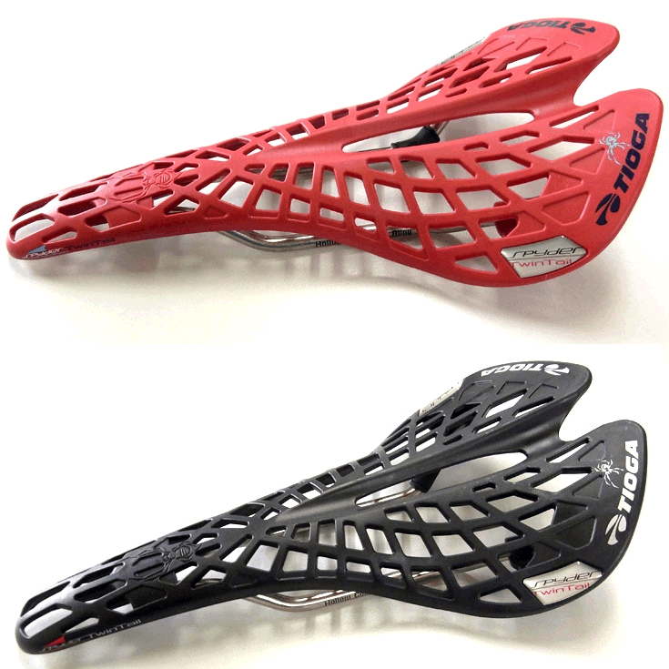 楽天市場】TIOGA(タイオガ) サドル TIG スパイダー ツイン テール TWIN