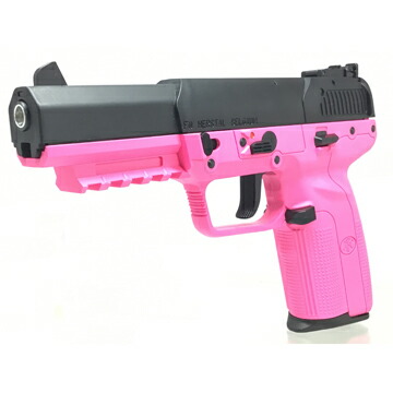 楽天市場】マルシン FN 5-7 ファイブセブン V2 SHOCK ピンク（CDX CO2