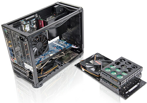 楽天市場】abee pcケース mini-itx デスクトップパソコン コンパクト