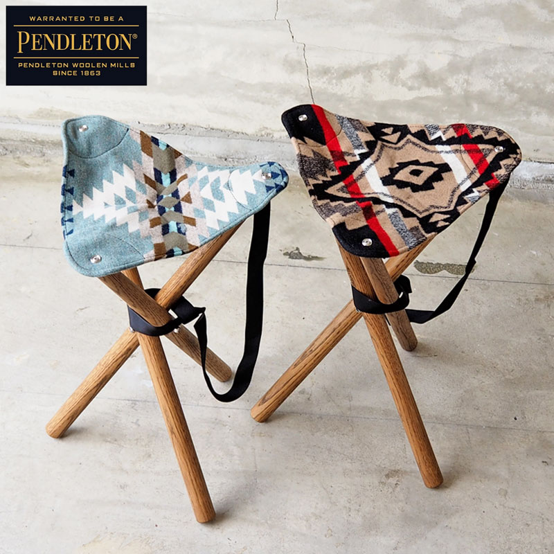 楽天市場】PENDLETON ペンドルトン スツール チェア TRIPOD STOOL