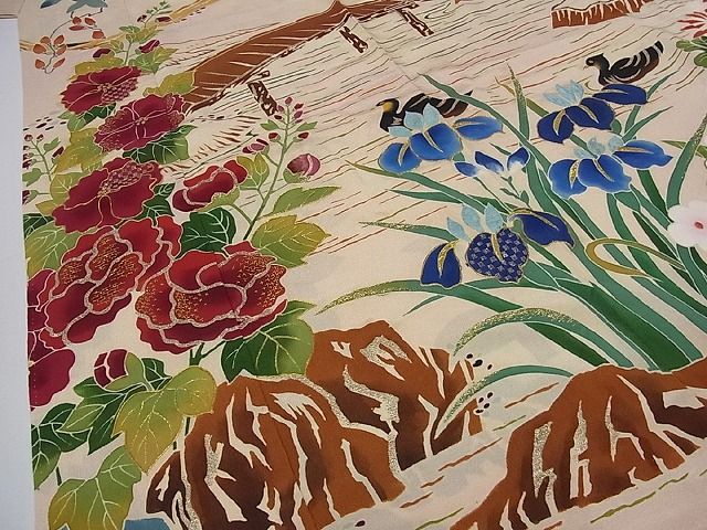 楽天市場】平和屋-こころ店□極上 野口真造 大彦二代目 江戸染繍友禅