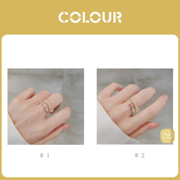 楽天市場】オシャレリング 指輪 レディース 人気 キラキラ