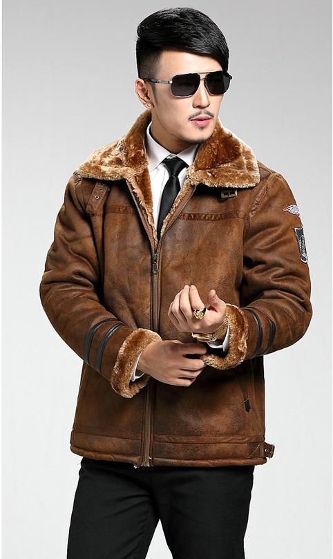 楽天市場】メンズ ムートンジャケット 防寒 アウター ボアジャケット