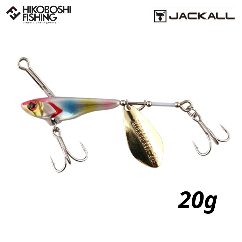 楽天市場】ジャッカル ビッグバッカースピン 20g スピンテールジグ