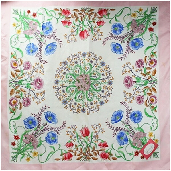 楽天市場】グッチ スカーフ（素材（生地・毛糸）シルク）（バッグ