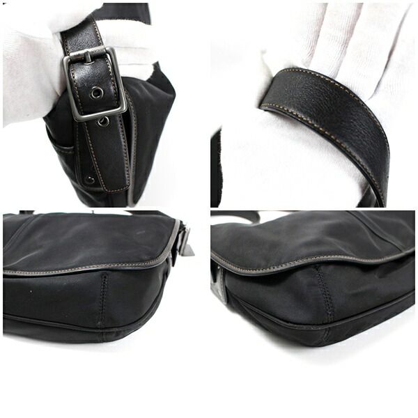 楽天市場】コーチ ナイロン×レザー ショルダーバッグ メッセンジャー