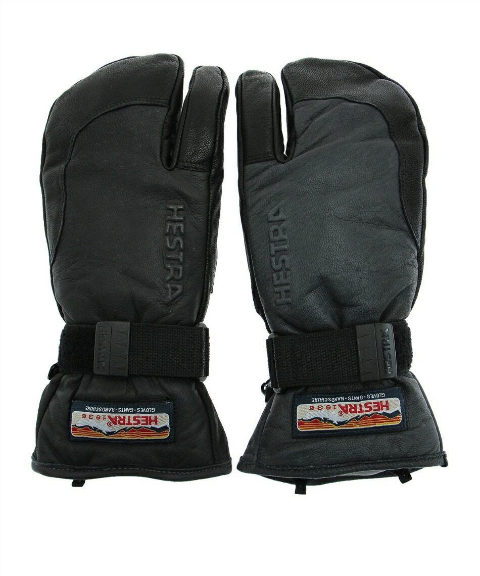 楽天市場】ヘストラ スキーグローブ レザーグローブ メンズ 3