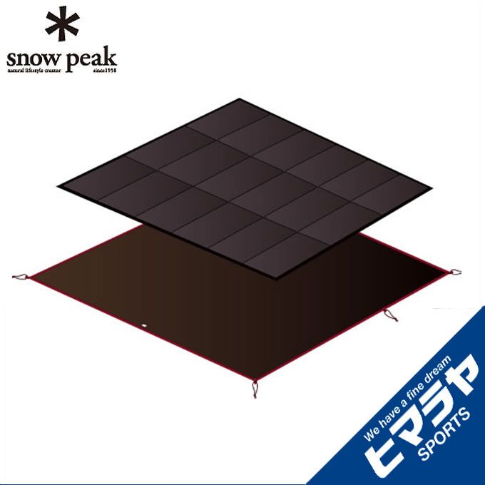 楽天市場】スノーピーク アメニティドーム フロアマットの通販