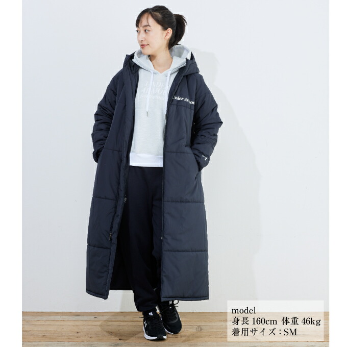 楽天市場】アンダーアーマー ロングコート レディース UA Insulated