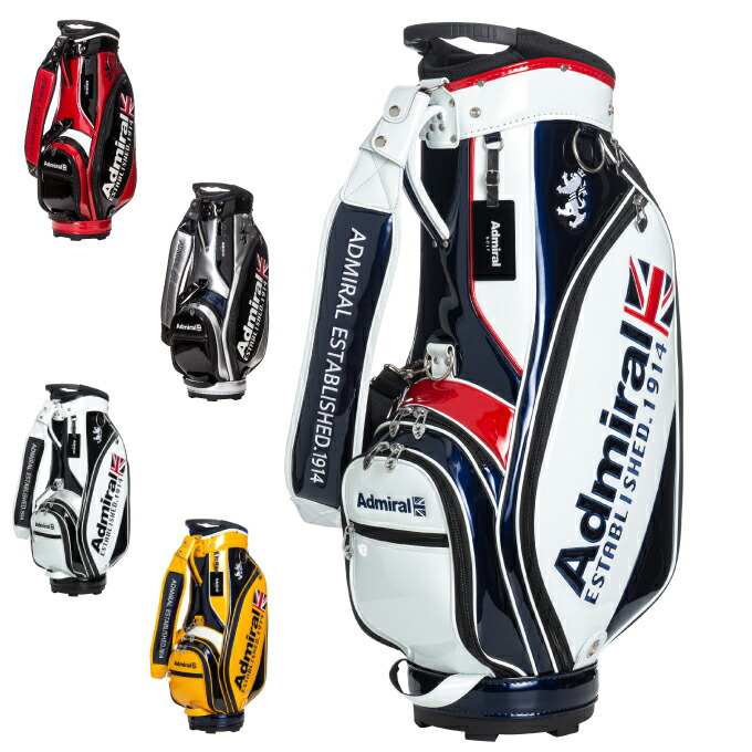 楽天市場】アドミラル Admiral キャディバッグ メンズ カートキャディ