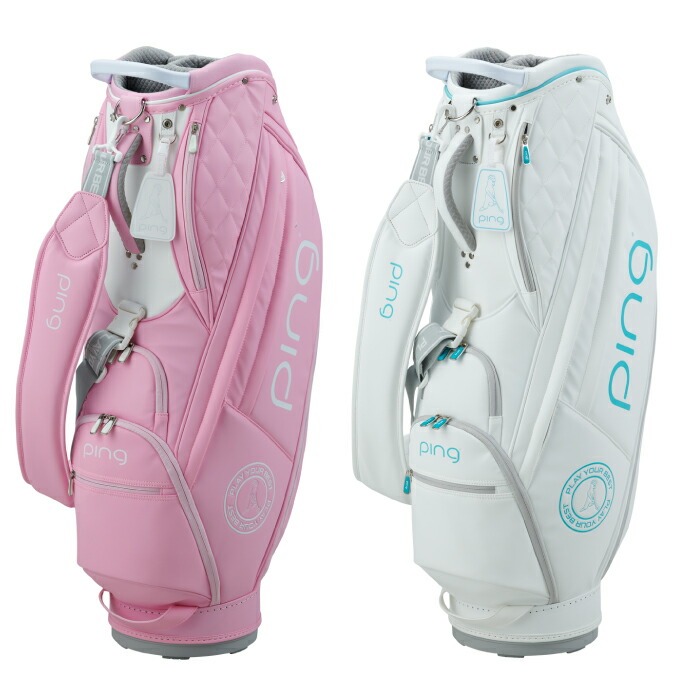 楽天市場】ピン PING キャディバッグ レディース CB-L2302 ソフト PU
