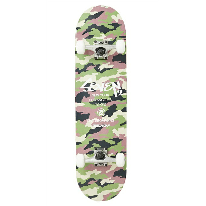 楽天市場】SEVEN2 スケートボード ショートスケート コンプリート