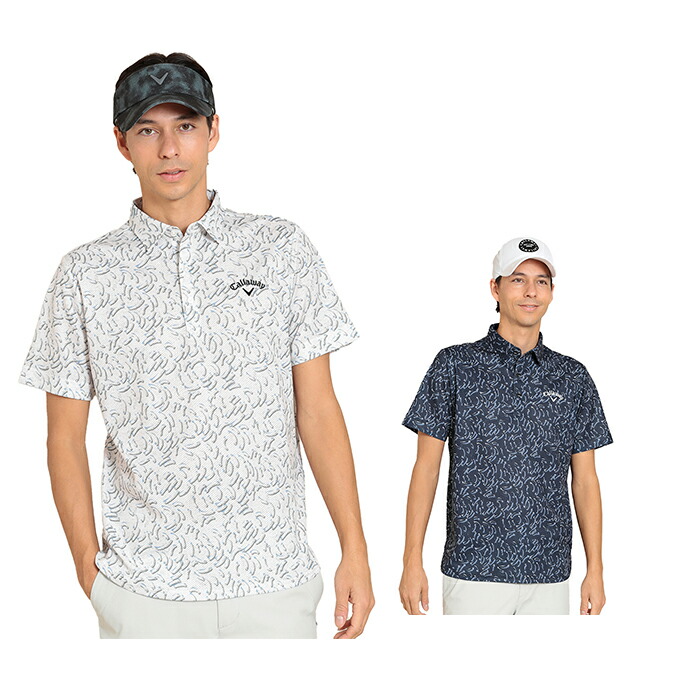 楽天市場】キャロウェイ ゴルフウェア ポロシャツ 半袖 メンズ かざ
