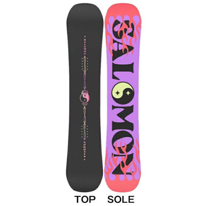 楽天市場】サロモン スノーボード 板 レディース オーイエー OH YEAH