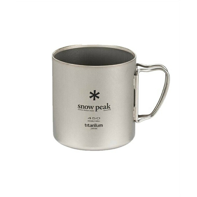 楽天市場】スノーピーク 食器 マグカップ チタンダブルマグ 450 MG-153