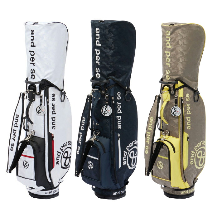 楽天市場】アンパスィ and per se キャディバッグ メンズ レディース
