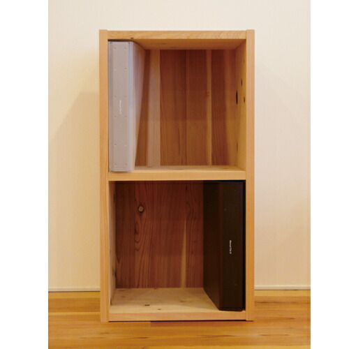 楽天市場】カラーボックス 木製 ラック 2段 木製ラック BOX 本棚