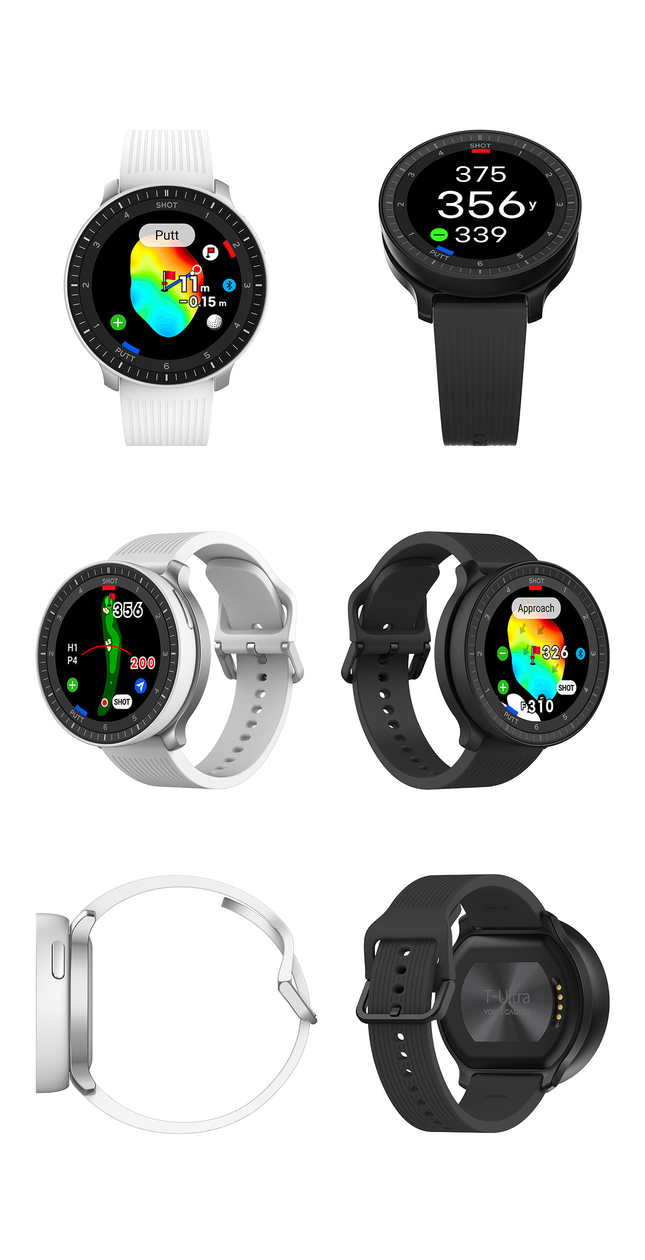 楽天市場】【P10倍！】ボイスキャディT-Ultra ゴルフウォッチ GPS距離