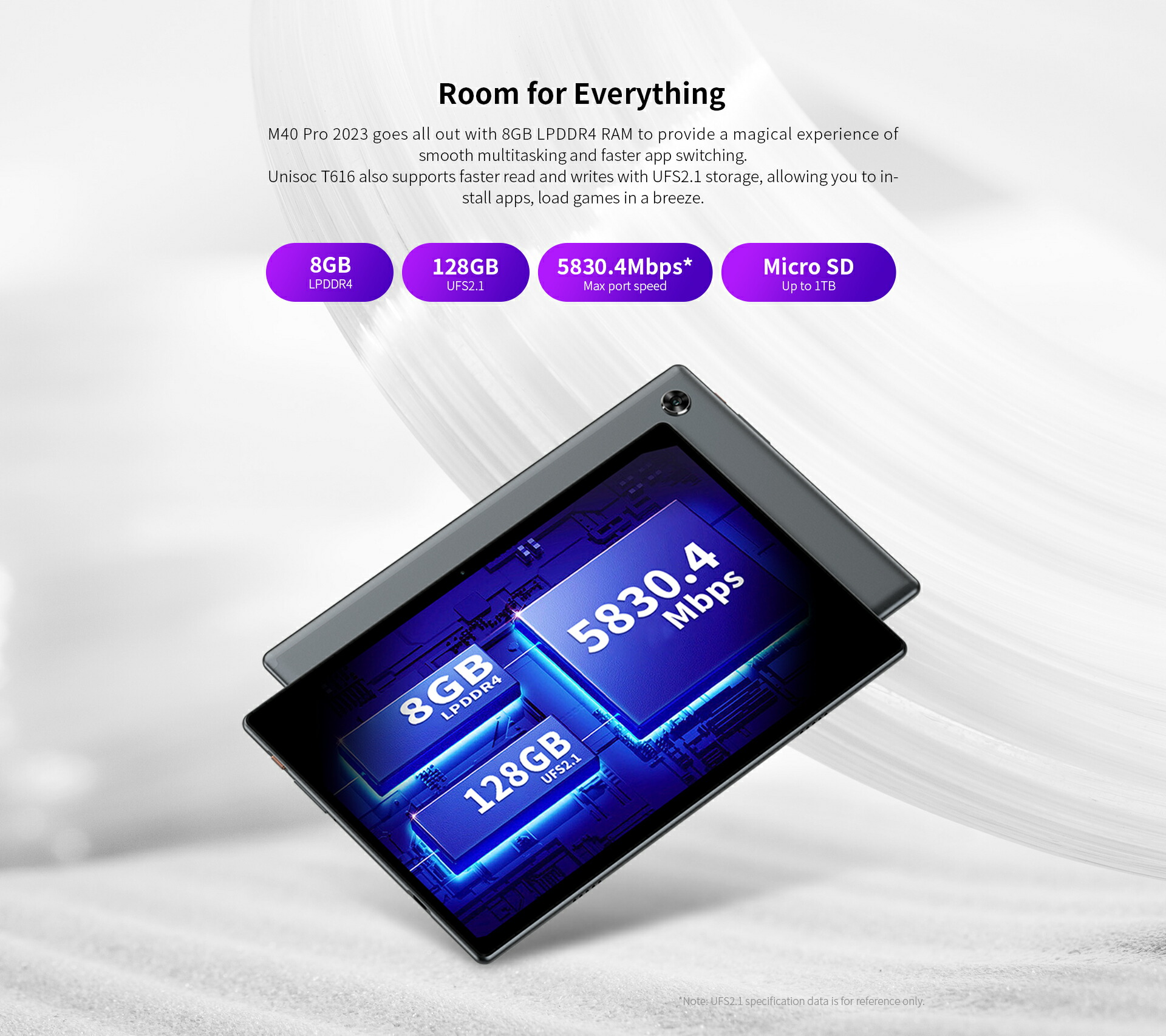 楽天市場】Teclast M40pro タブレット PC 本体 8GB RAM 128GB ROM 10.1