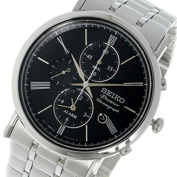 楽天市場】セイコー SEIKO プルミエ Premier クロノグラフ クオーツ