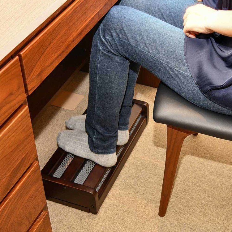 楽天市場】フットヒーター MFH-181ET(DA)木枠 ヒーター デスク 食卓