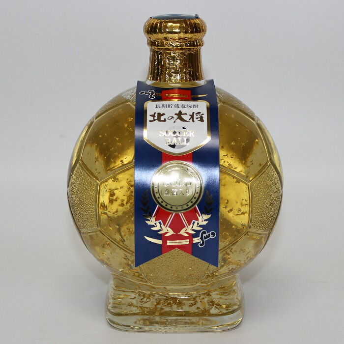 楽天市場】【ギフト】長期貯蔵麦焼酎 北の大将 SOCCER BALL GOLD 720ml