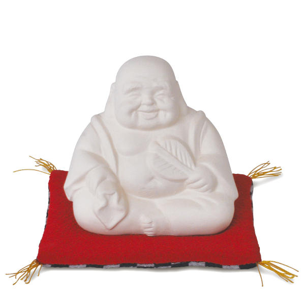 楽天市場】九谷焼 素焼き七福神 布袋 : 九谷陶芸 北山堂 楽天市場店