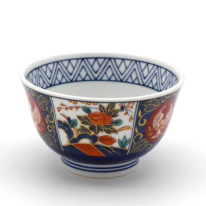 楽天市場】錦彩古伊万里美濃焼ブルーム大丼ペア径14.5cm材質：磁器