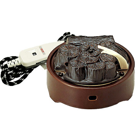 楽天市場】茶道具 電熱器 電気炭 風炉用 五徳なし 強弱切替スイッチ付