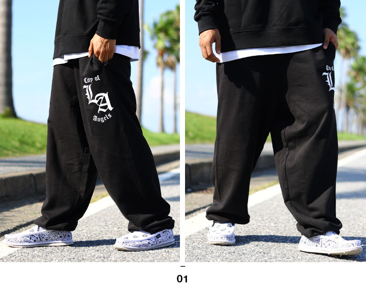 楽天市場】ACE FLAG スウェットパンツ 裏パイル メンズ 黒/青 大きい