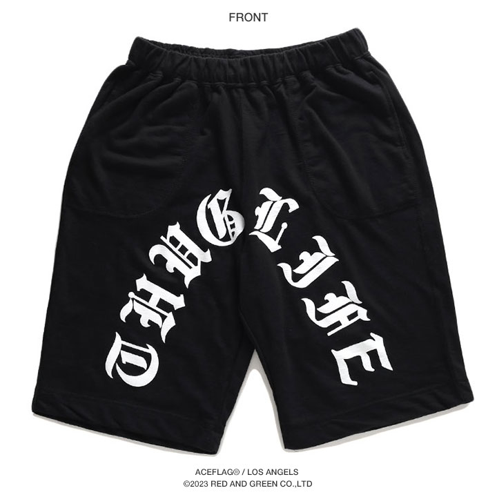 楽天市場】ACEFLAG ハーフパンツ スウェット 裏パイル 半ズボン 短パン
