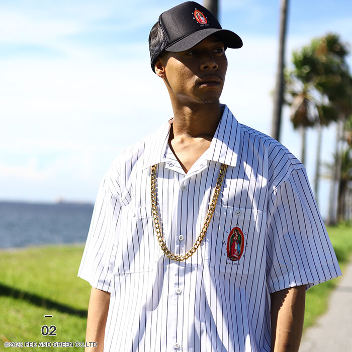 楽天市場】ラスト1点【67%OFF】ACEFLAG 半袖シャツ メンズ 黒 白