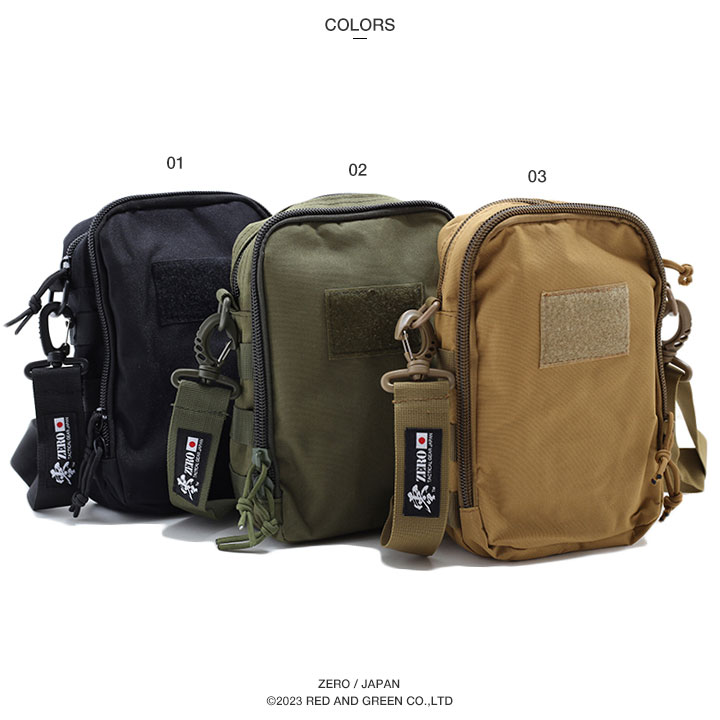 楽天市場】バッグ 零 ZERO ミニ ショルダーバッグ サコッシュ ポーチ