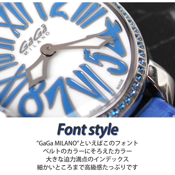 楽天市場】GaGa MILANO MANUALE STONES ガガミラノ 腕時計 マヌアーレ
