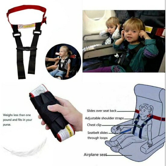楽天市場】CARES Child Airplane Travel Harness 飛行機 子供用