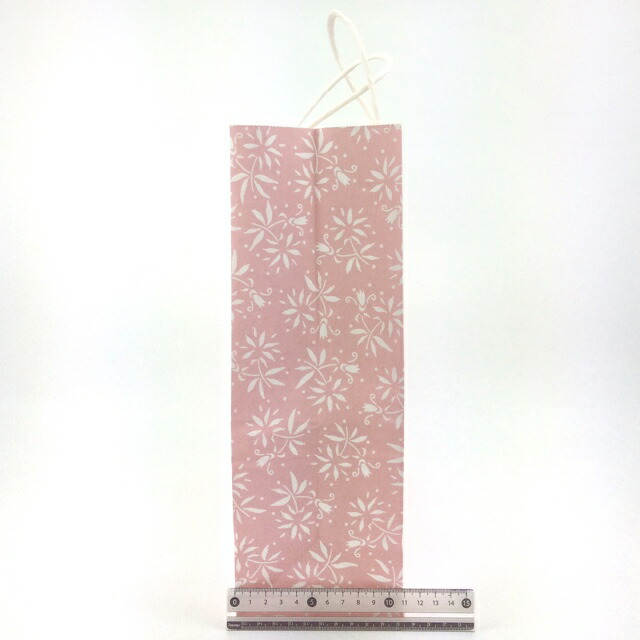 楽天市場】手提紙袋 X型（3切）HX ロマン ピンク （50枚×4包）320×110