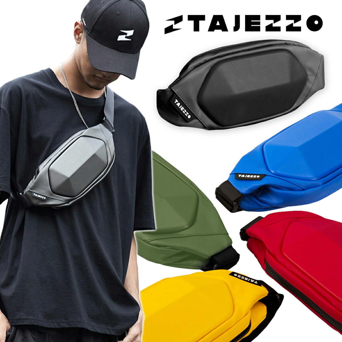 楽天市場】ランニング ボディバッグ ウエストポーチ TAJEZZO JAPAN