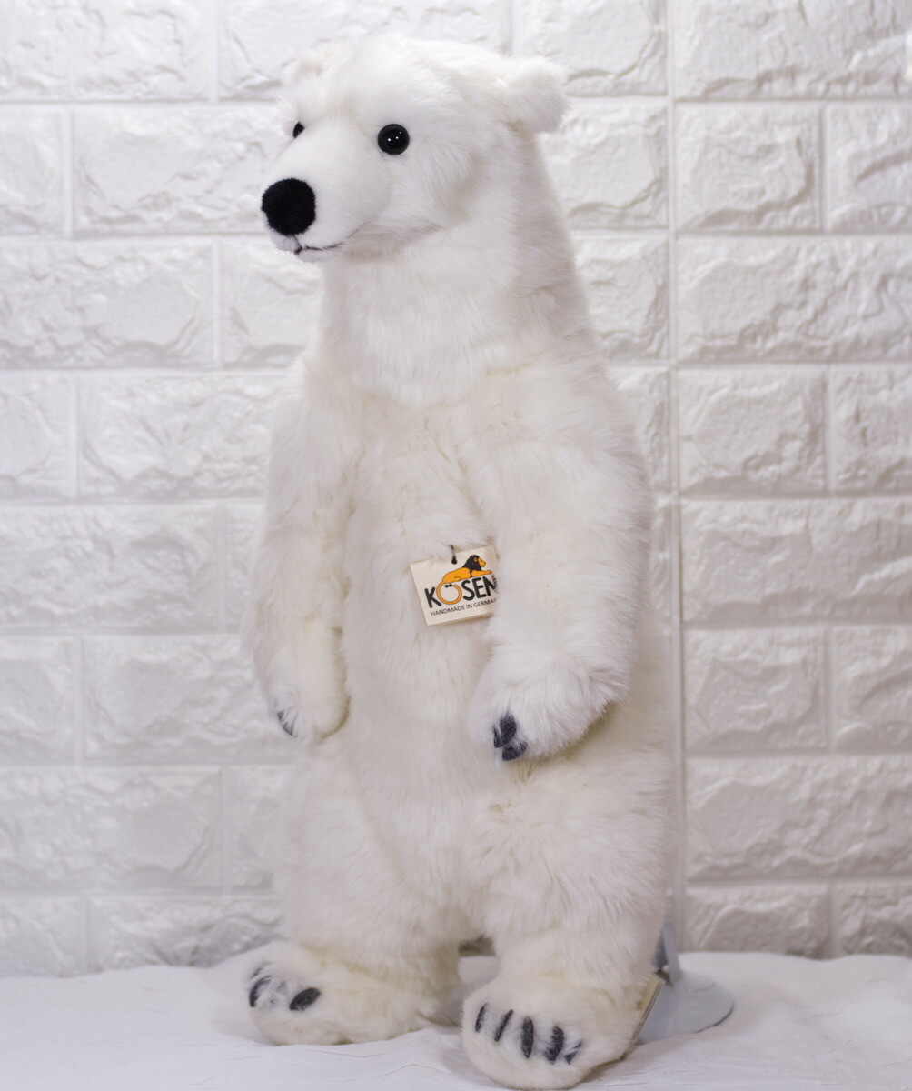 楽天市場】ケーセン ぬいぐるみ Kosen ソフトホワイトベア (大) 52cm