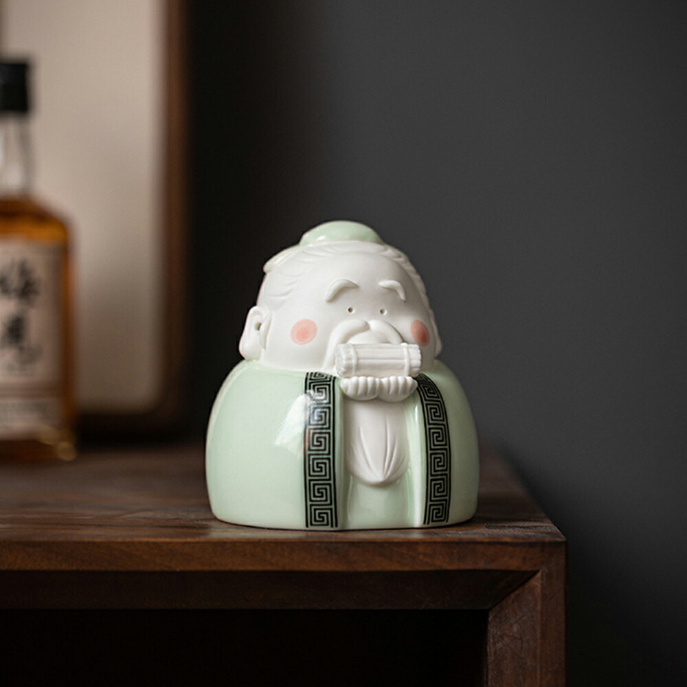 楽天市場】IwaiLoft 手作り 孔子 オブジェ かわいい インテリア 縁起物