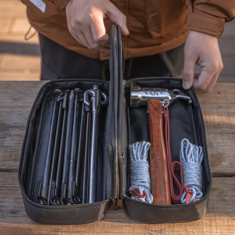 楽天市場】【公式】キャンピングムーン ペグハンマー ケース セット