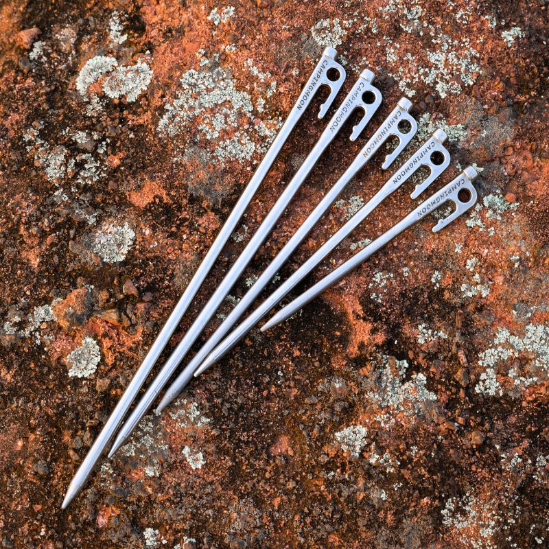 楽天市場】【公式】キャンピングムーン ペグ セット 20cm 鍛造ペグ