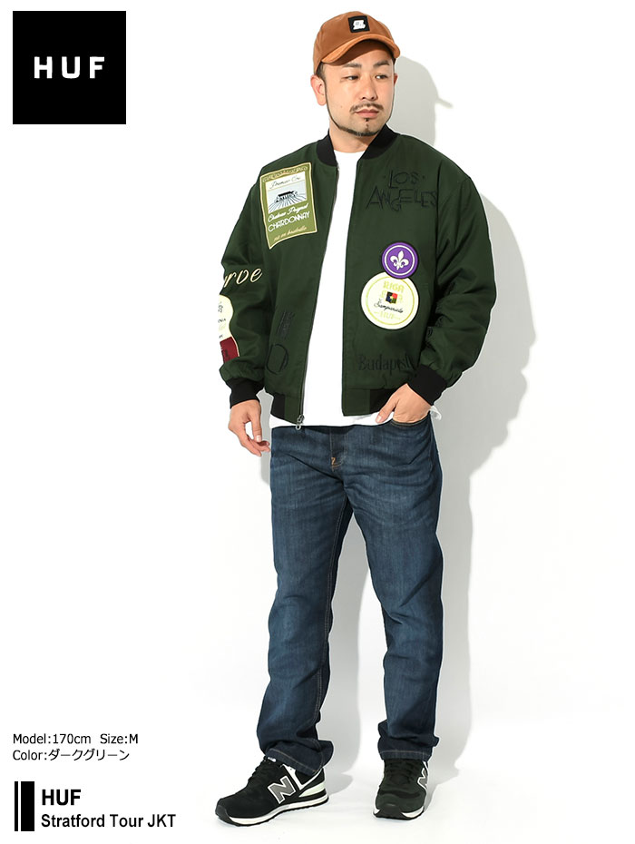 楽天市場】ハフ HUF ジャケット メンズ ストラトフォード ツアー ( HUF