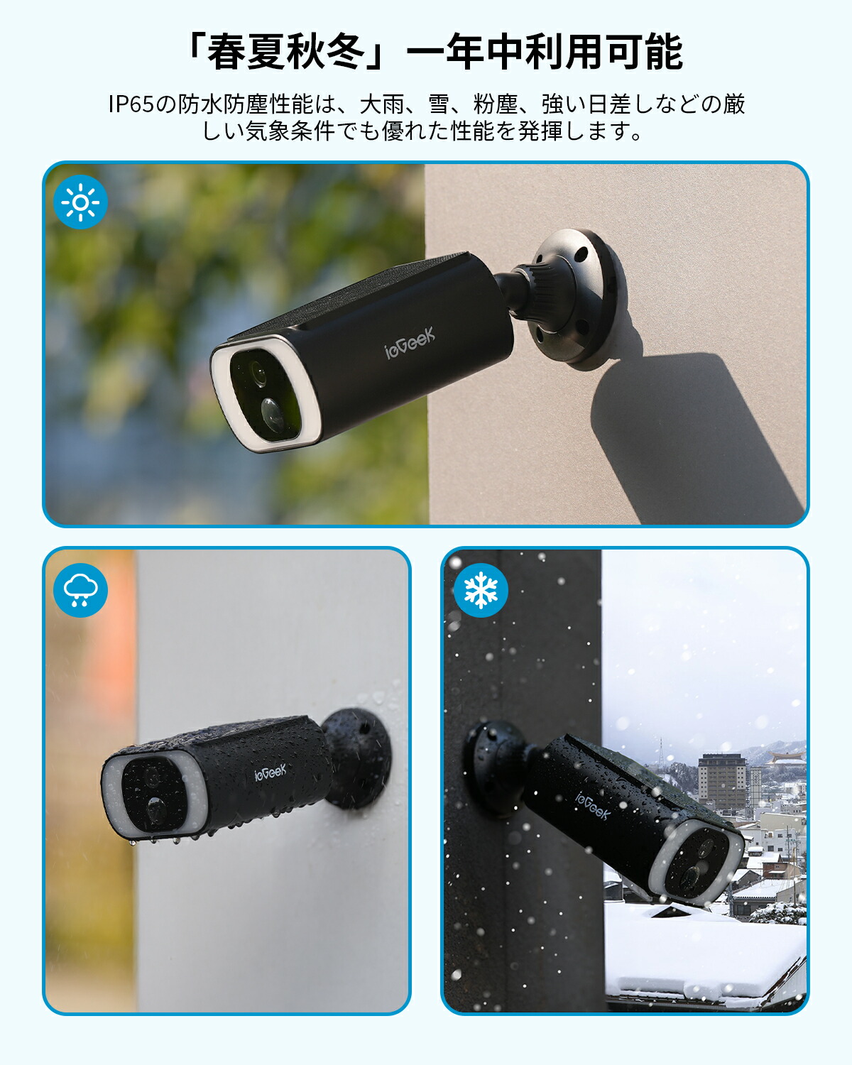 楽天市場】【ソーラーパネル一体型・充電も配線も不要・永久無料