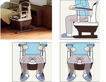 楽天市場】アロン化成 安寿 ポータブルトイレ ジャスピタ (533-900