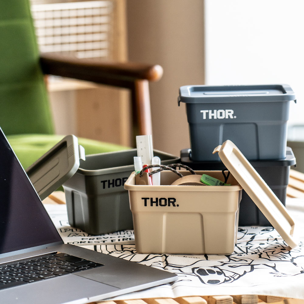楽天市場】Thor Mini Totes With Lid 卓上 コンテナボックス 収納