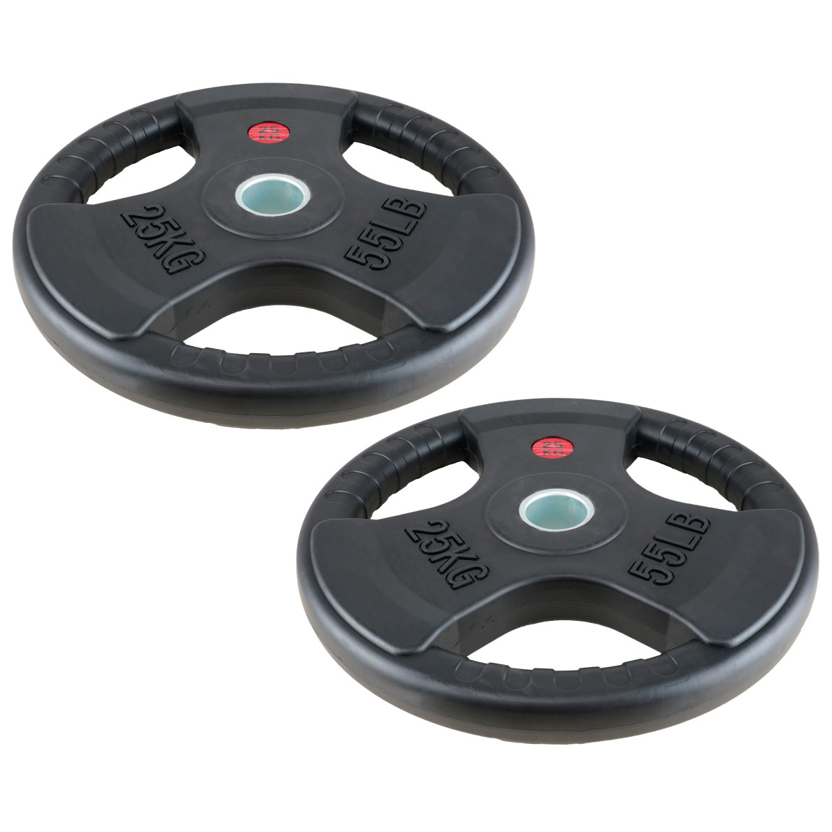 楽天市場】【業務用】オリンピックプレート 25kg 2枚組 径50mm ラバー