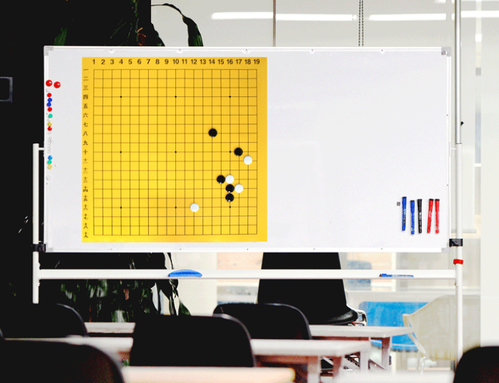 楽天市場】囲碁 携帯用バッグ付解説マグネット19路盤囲碁セット（囲碁