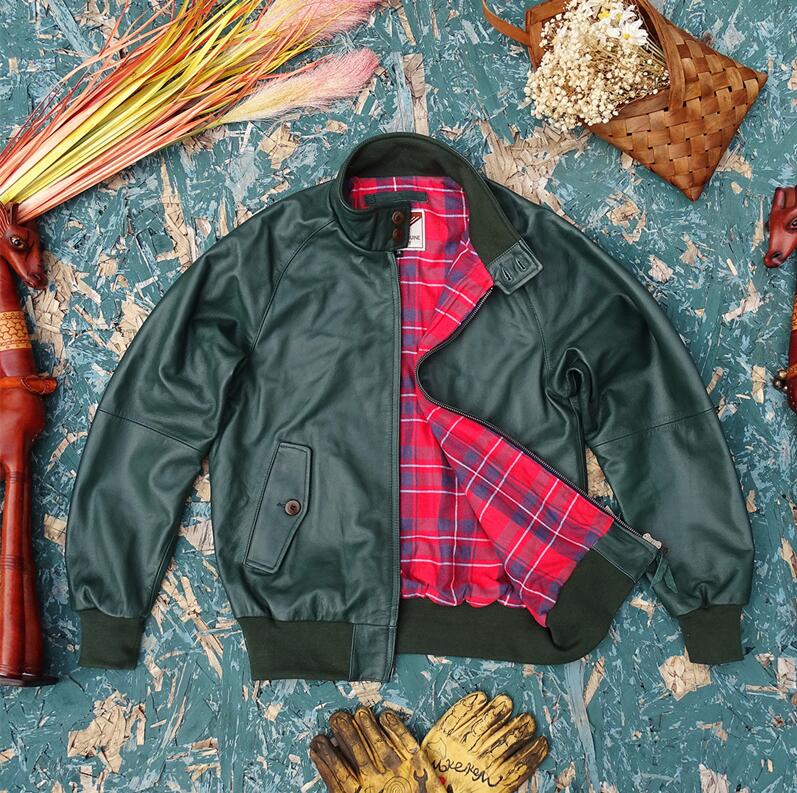 楽天市場】G9レザージャケット 上品 本革 牛革 ライダースジャケット