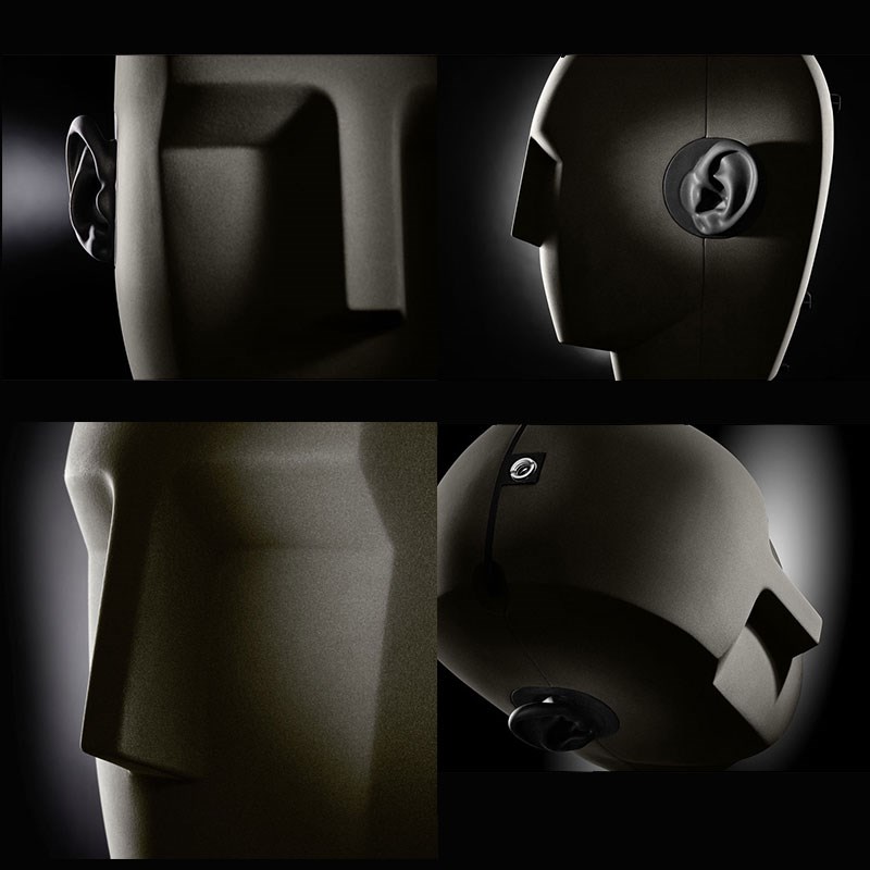 楽天市場】翌日配達 【半期決算セール】KU100 ダミーヘッドマイク