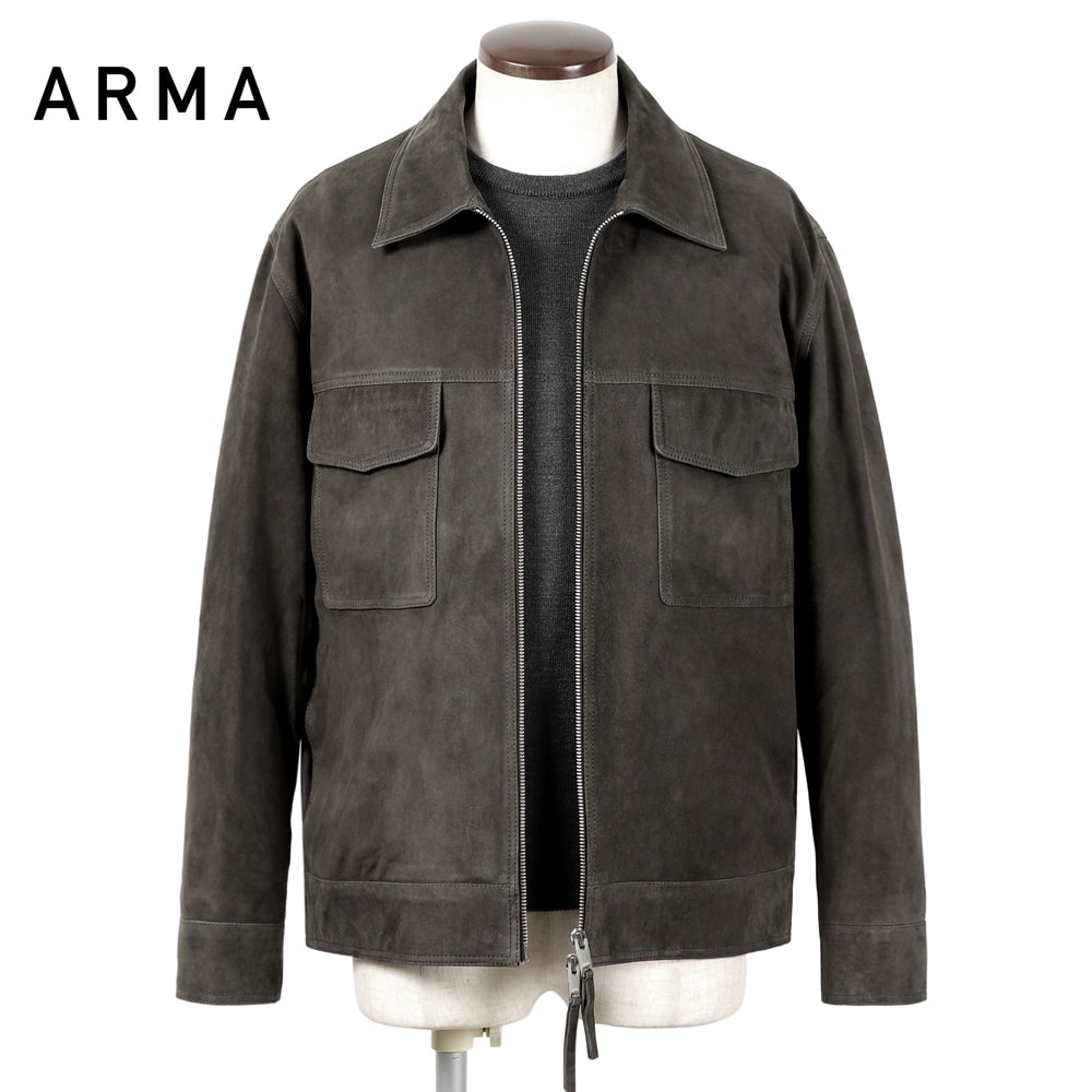 楽天市場】スエード ブルゾン イタリアの通販